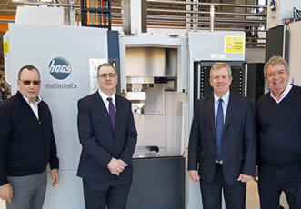 Haas grinding machines making an appearance in the UK